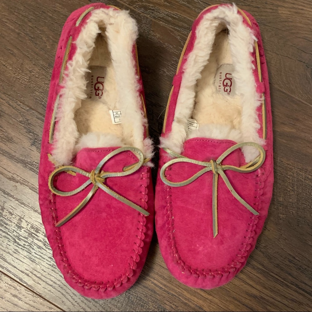 Hot Pink UGG Slippers